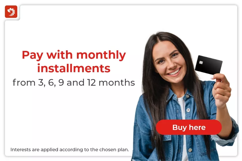 Pay with monthly installments